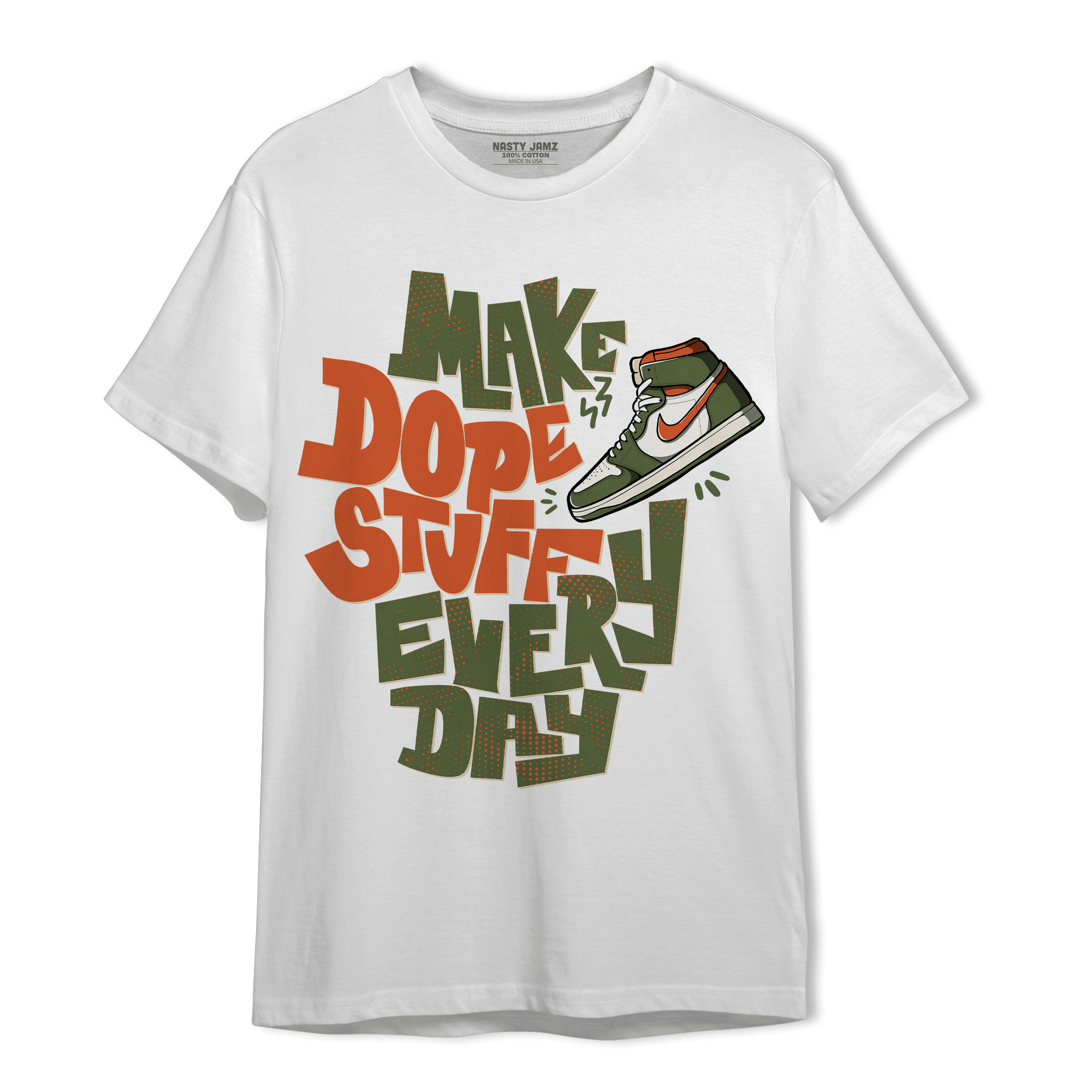 High OG Celadon 1s T Shirt Match Dope Sneaker - NastyJamz