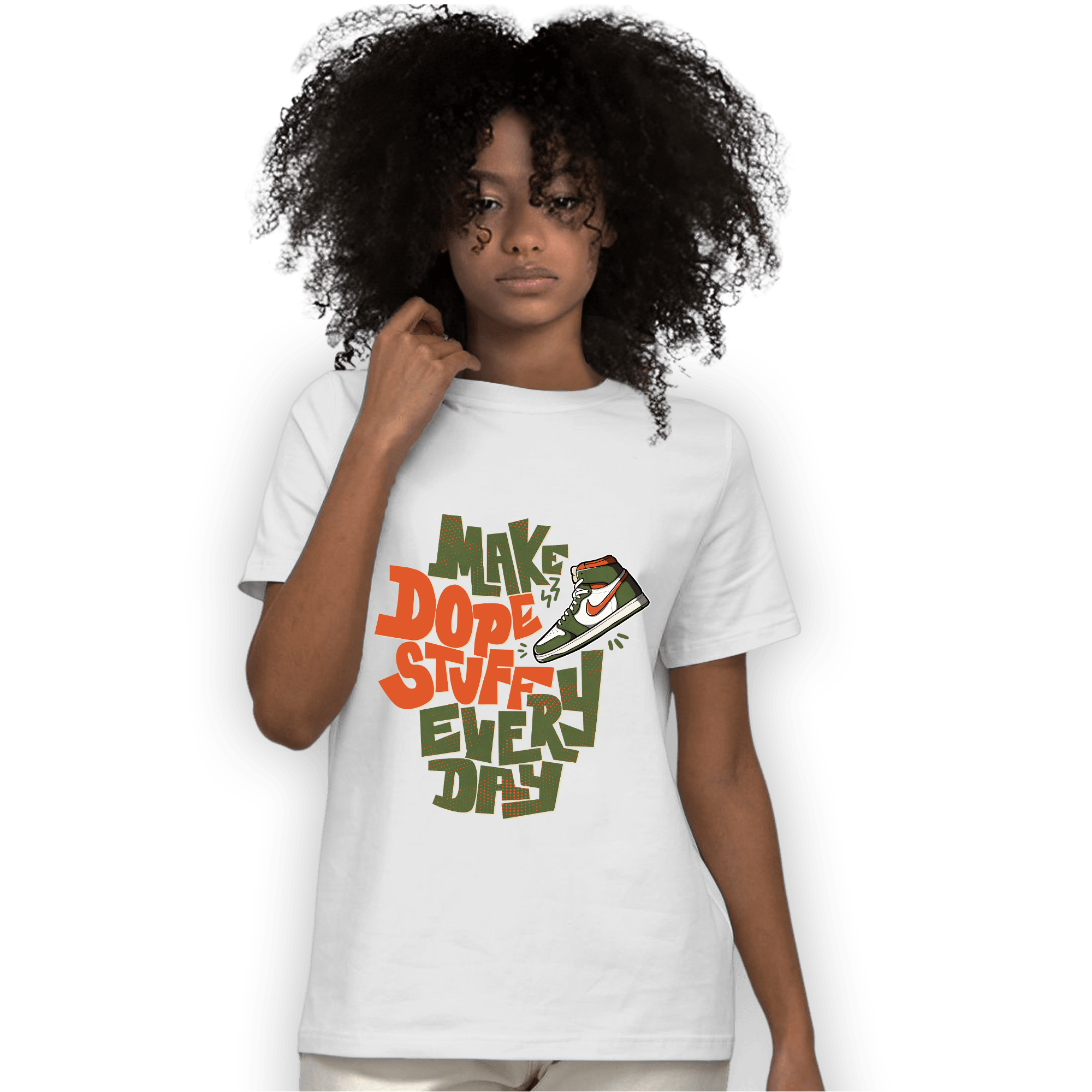 High OG Celadon 1s T Shirt Match Dope Sneaker - NastyJamz