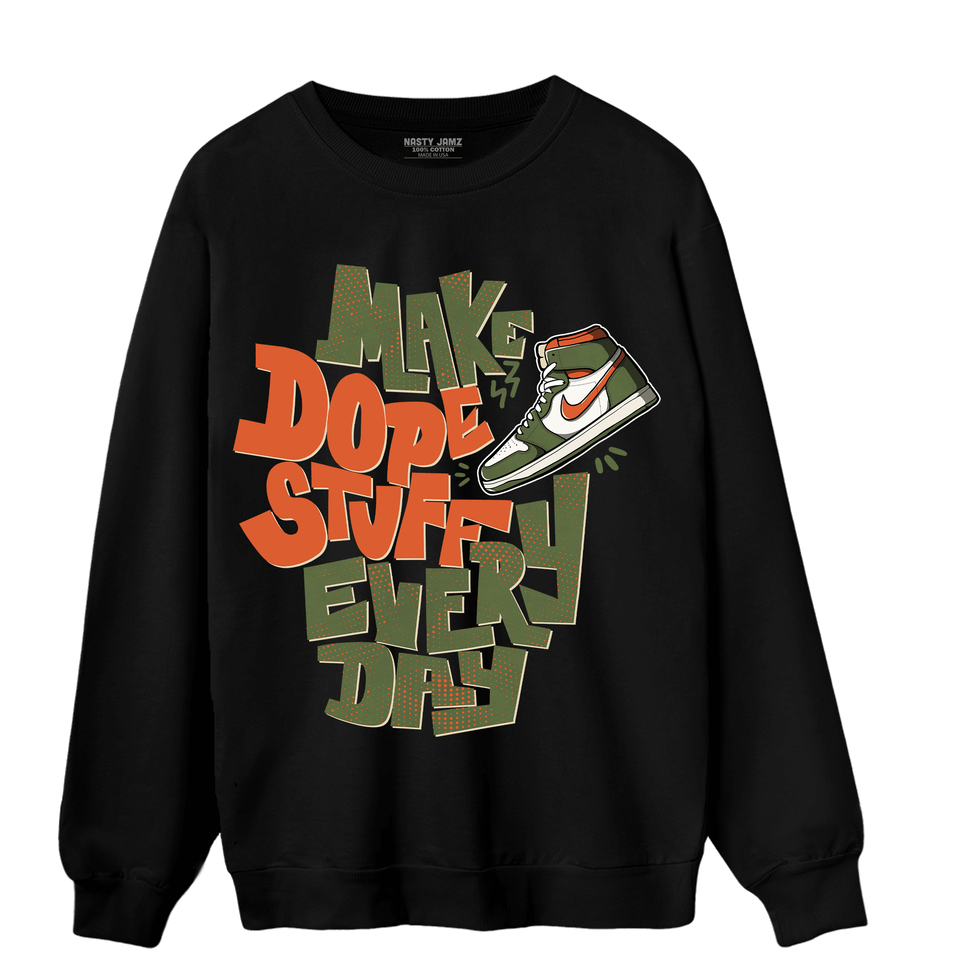 High OG Celadon 1s Sweatshirt Match Dope Sneaker - NastyJamz