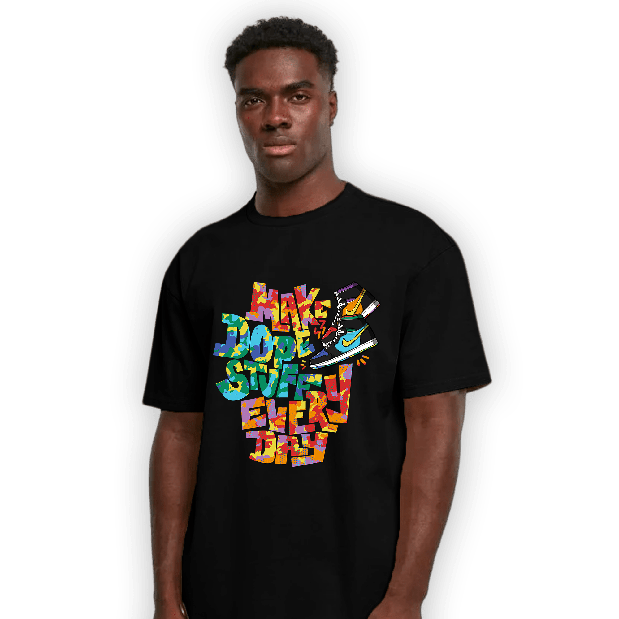 Mid GS Six Championships 1s T Shirt Match Dope Sneaker - NastyJamz