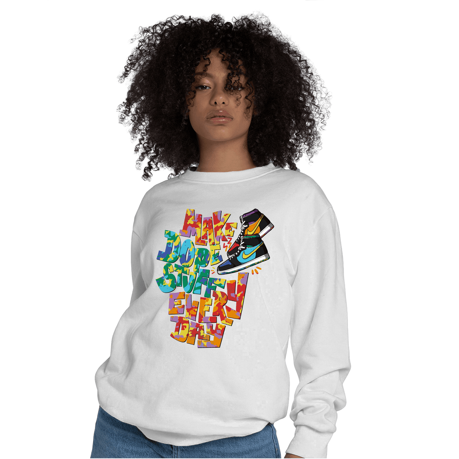Mid GS Six Championships 1s Sweatshirt Match Dope Sneaker - NastyJamz