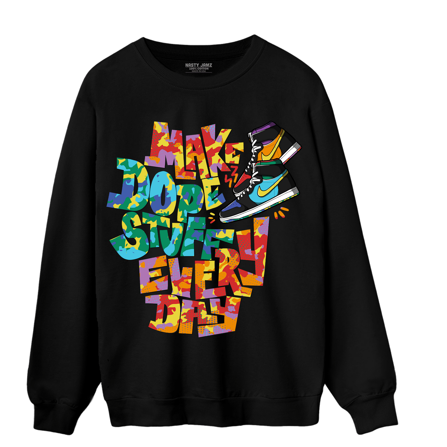 Mid GS Six Championships 1s Sweatshirt Match Dope Sneaker - NastyJamz