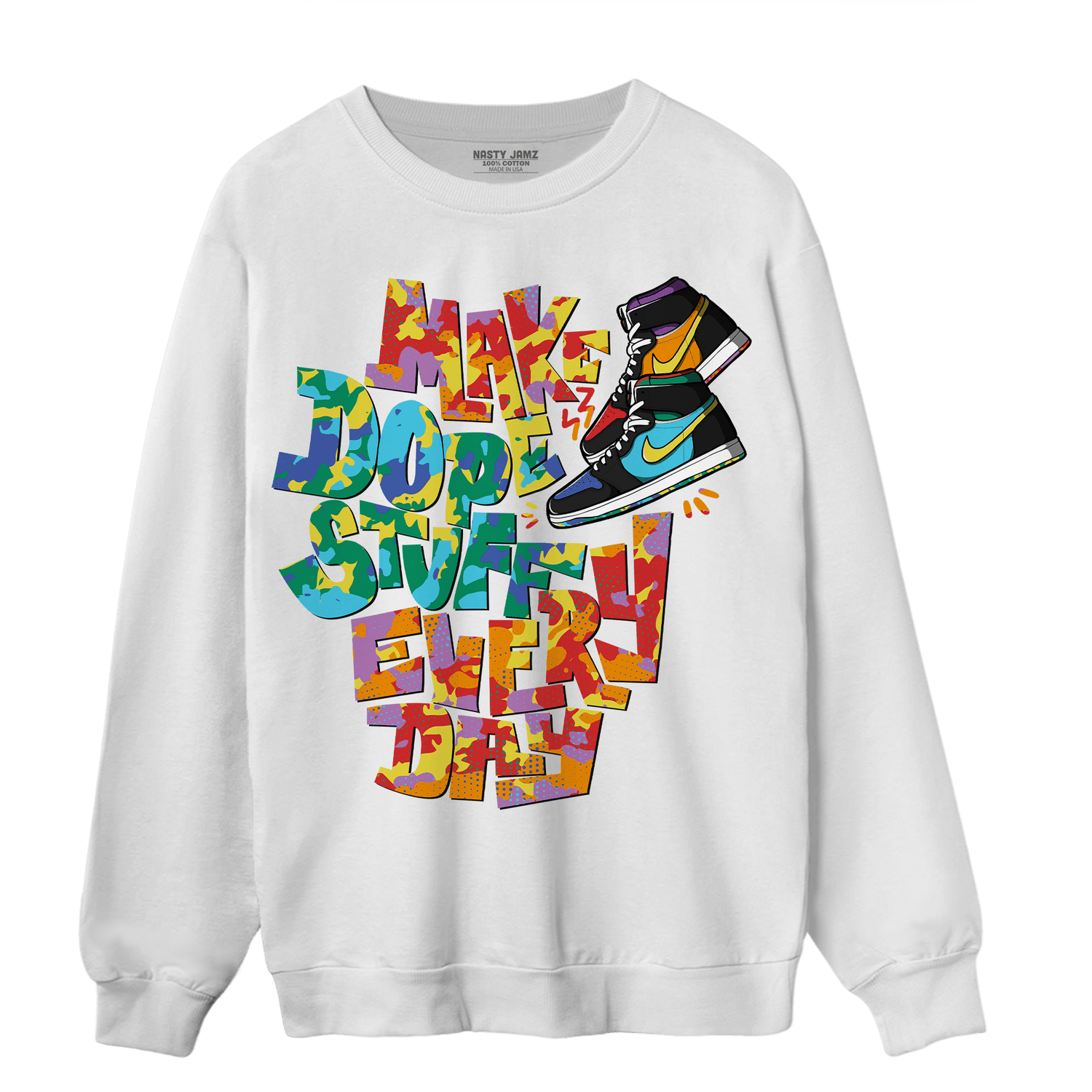 Mid GS Six Championships 1s Sweatshirt Match Dope Sneaker - NastyJamz