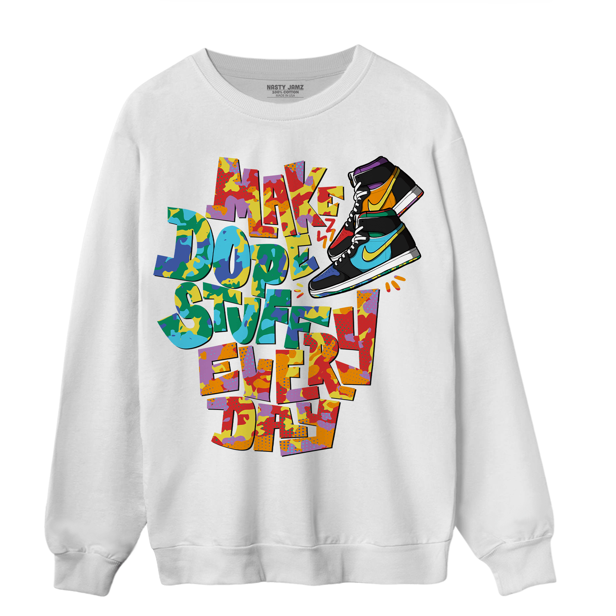 Mid GS Six Championships 1s Sweatshirt Match Dope Sneaker - NastyJamz