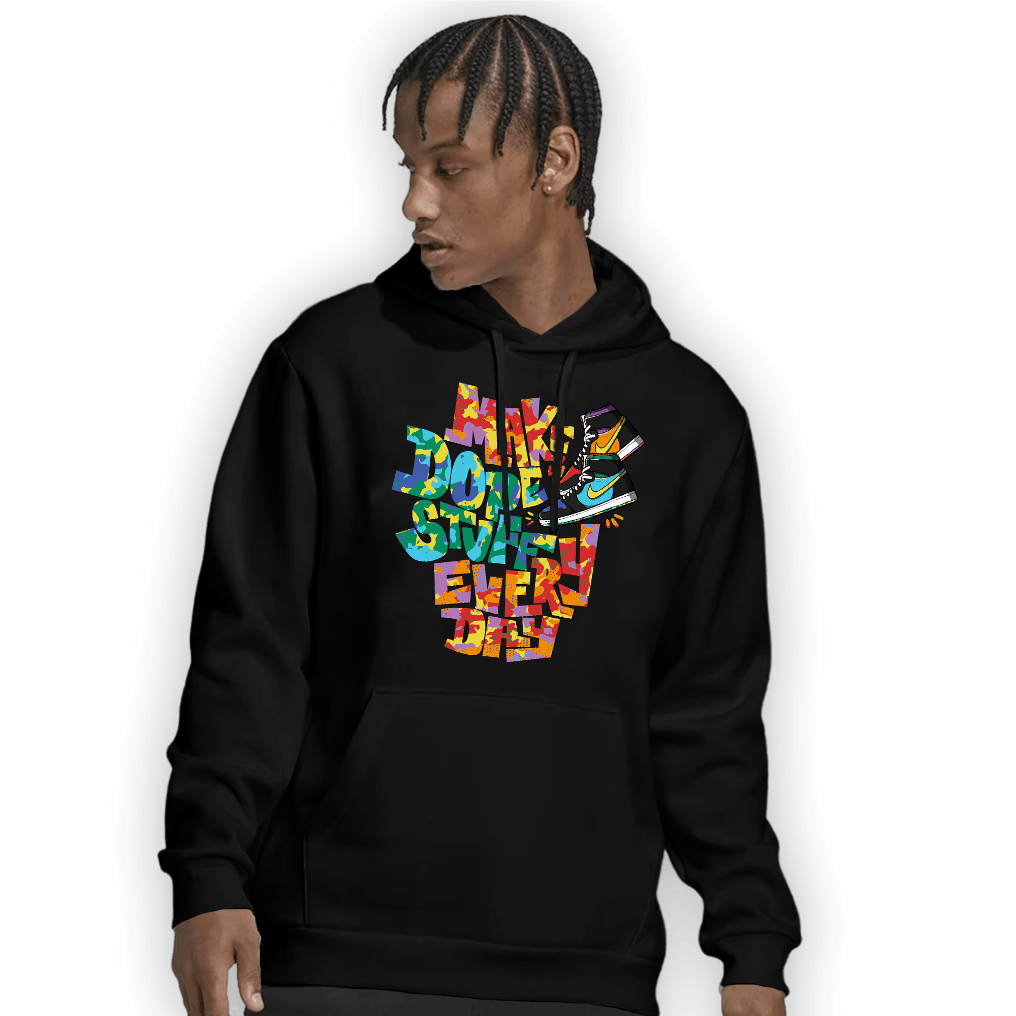 Mid GS Six Championships 1s Hoodie Match Dope Sneaker - NastyJamz