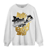 Mid SE Black Gold 1s Sweatshirt Match Dope Sneaker - NastyJamz