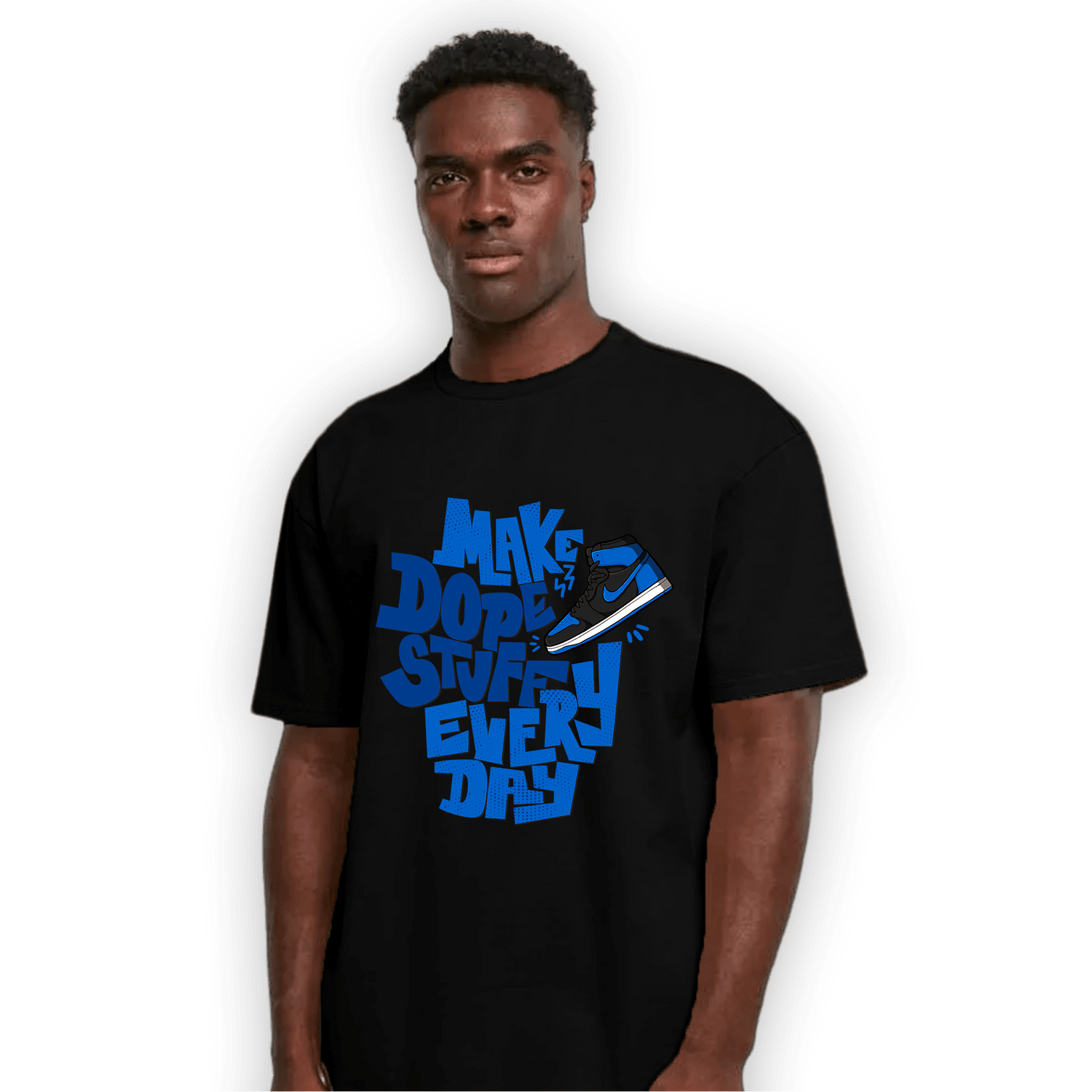 Royal Reimagined 1s T Shirt Match Dope Sneaker - NastyJamz