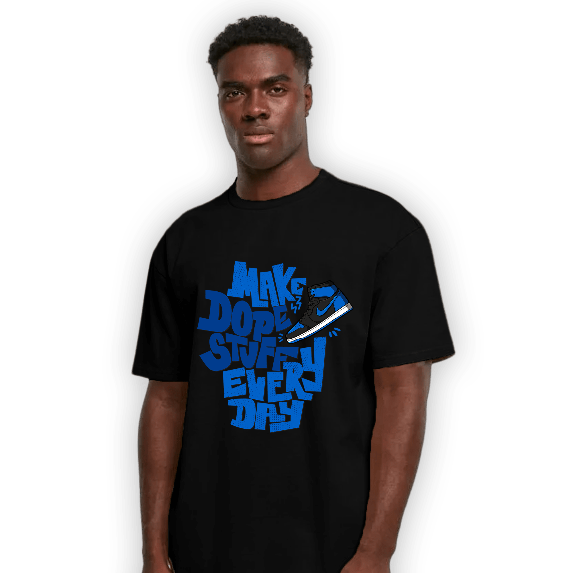Royal Reimagined 1s T Shirt Match Dope Sneaker - NastyJamz