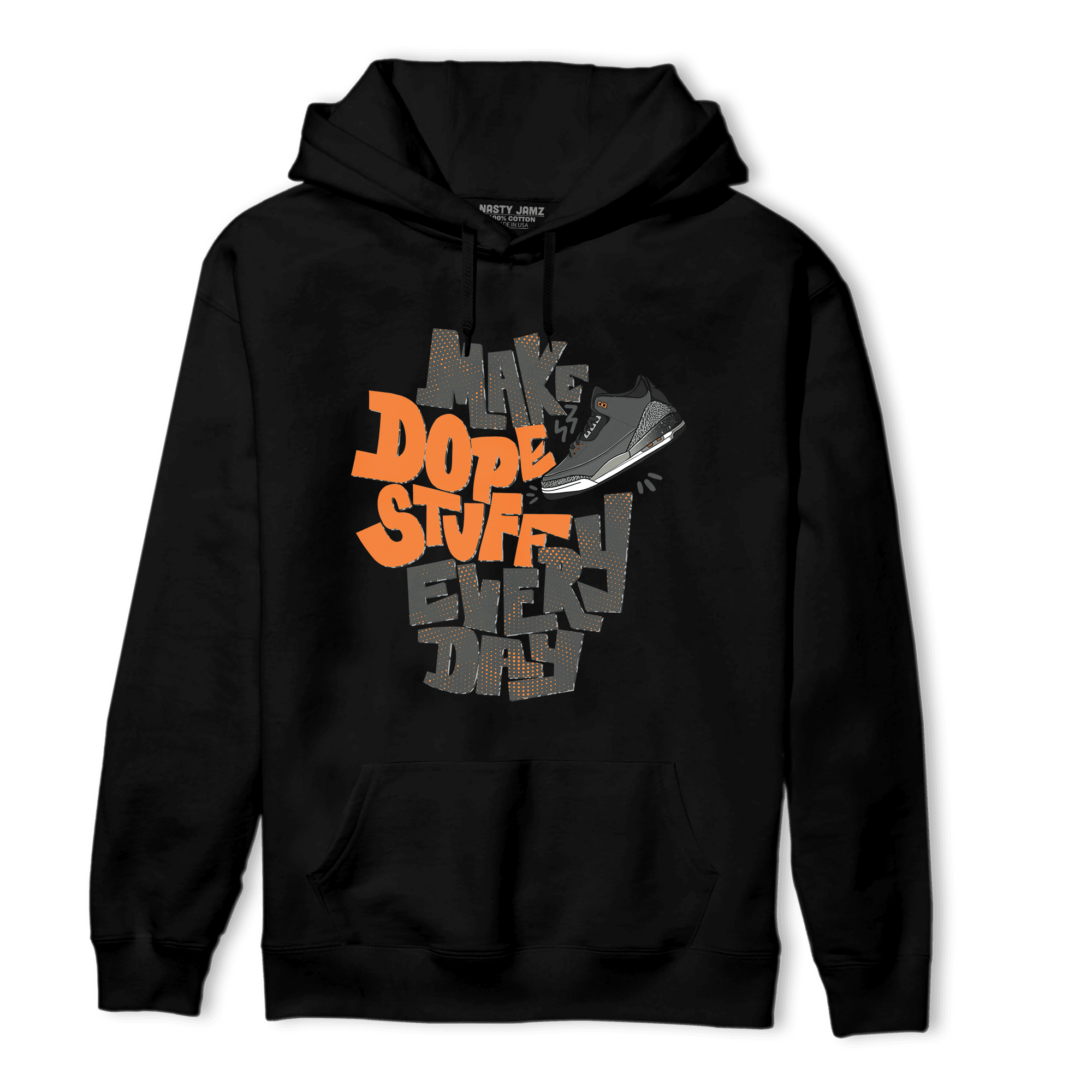 Fear Pack 3s Hoodie Match Dope Sneaker - NastyJamz