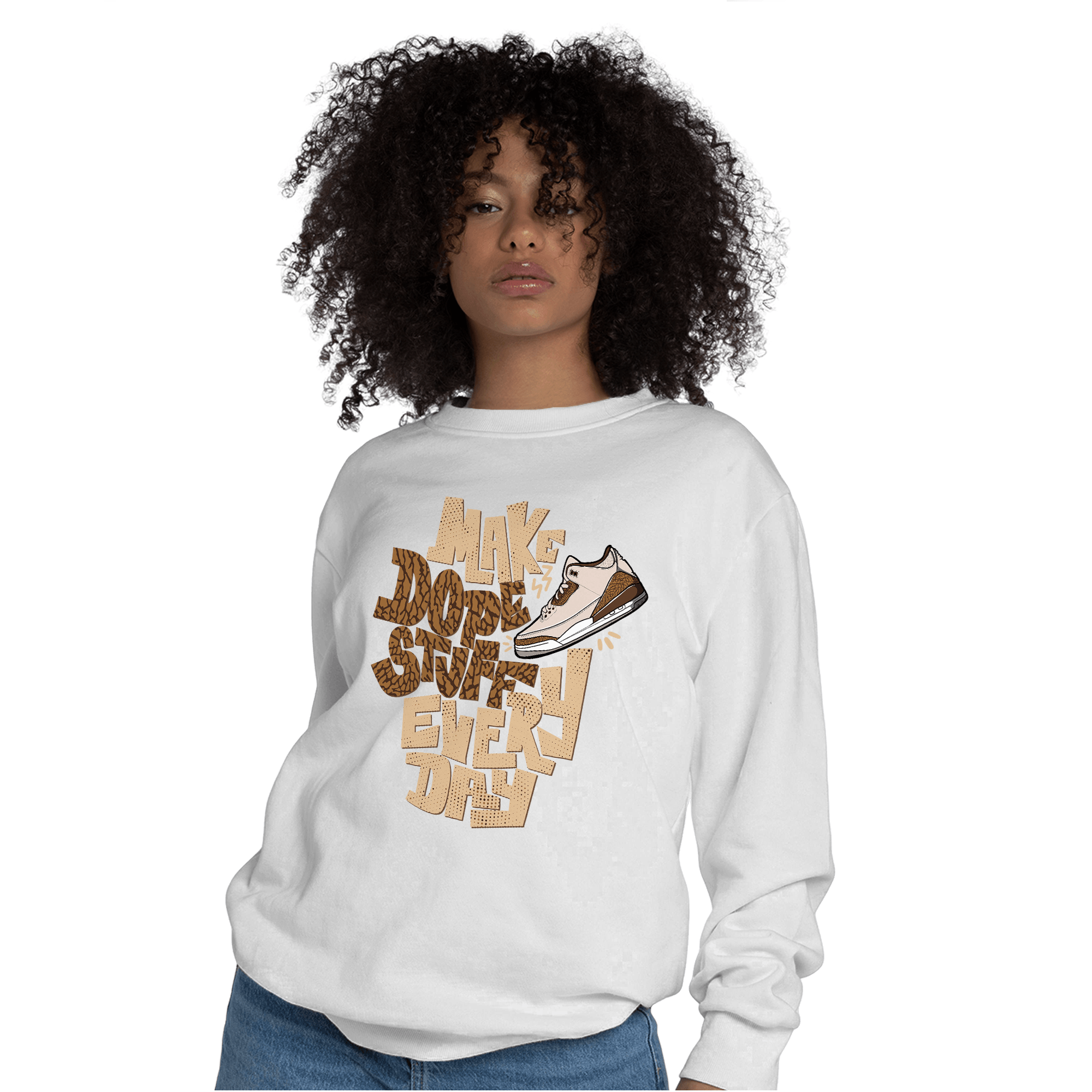 Palomino 3s Sweatshirt Match Dope Sneaker - NastyJamz