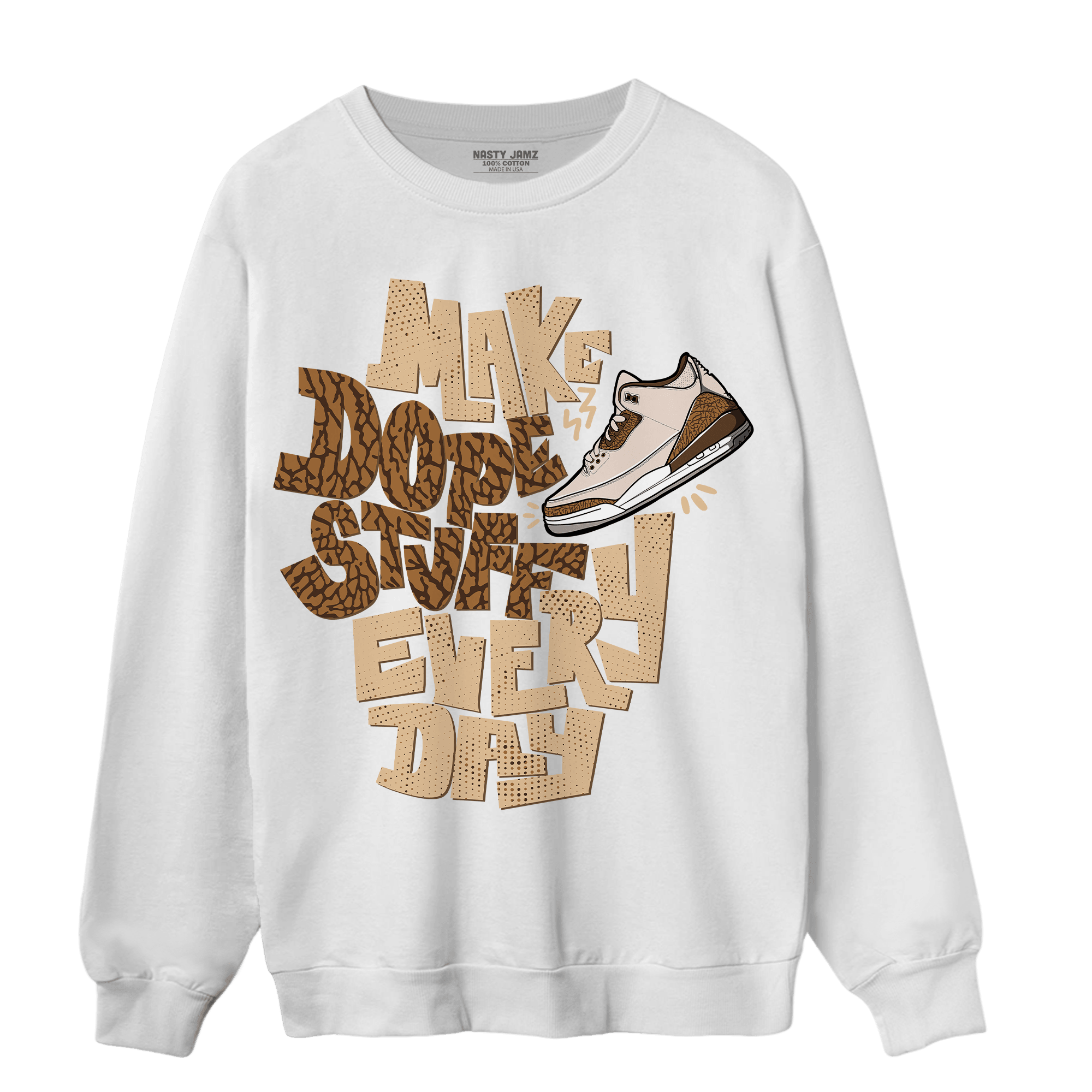 Palomino 3s Sweatshirt Match Dope Sneaker - NastyJamz