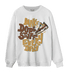 Cacao Wow 4s Sweatshirt Match Dope Sneaker - NastyJamz