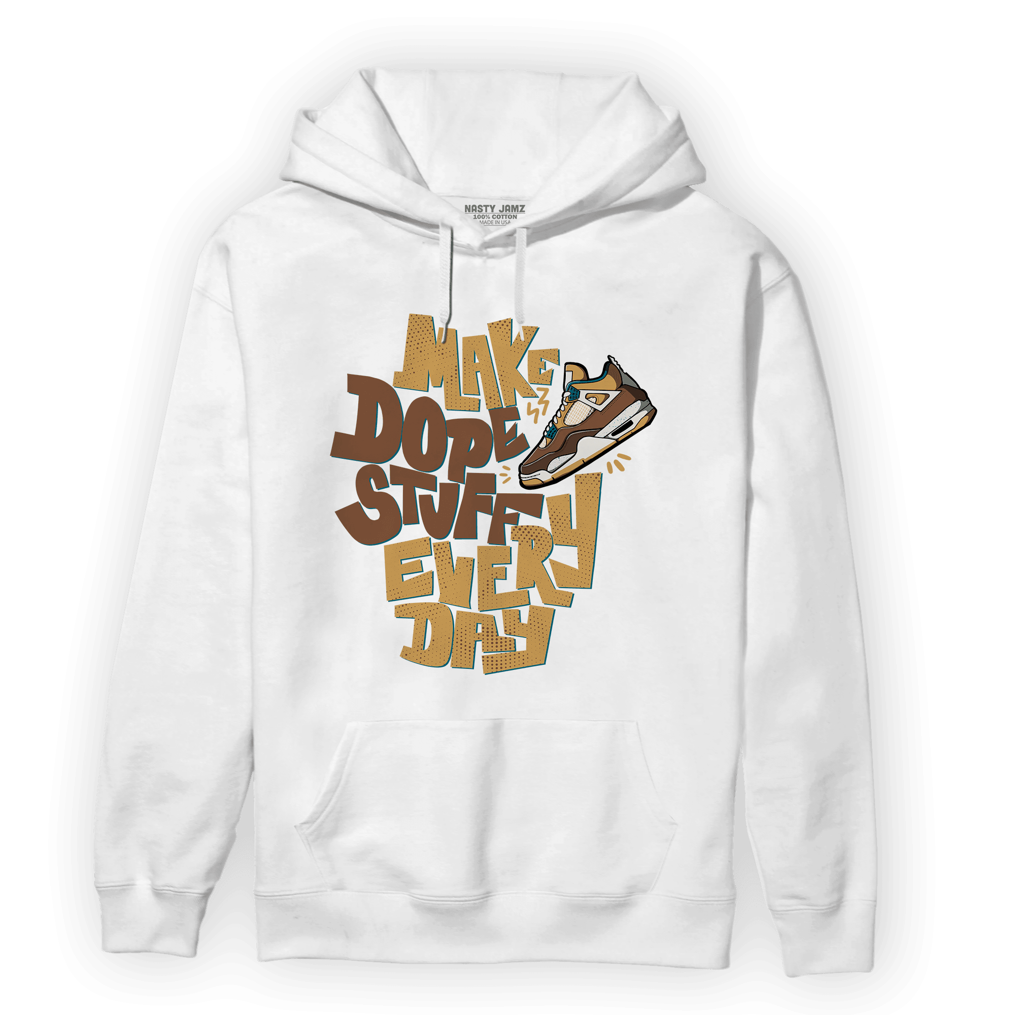 Cacao Wow 4s Hoodie Match Dope Sneaker - NastyJamz