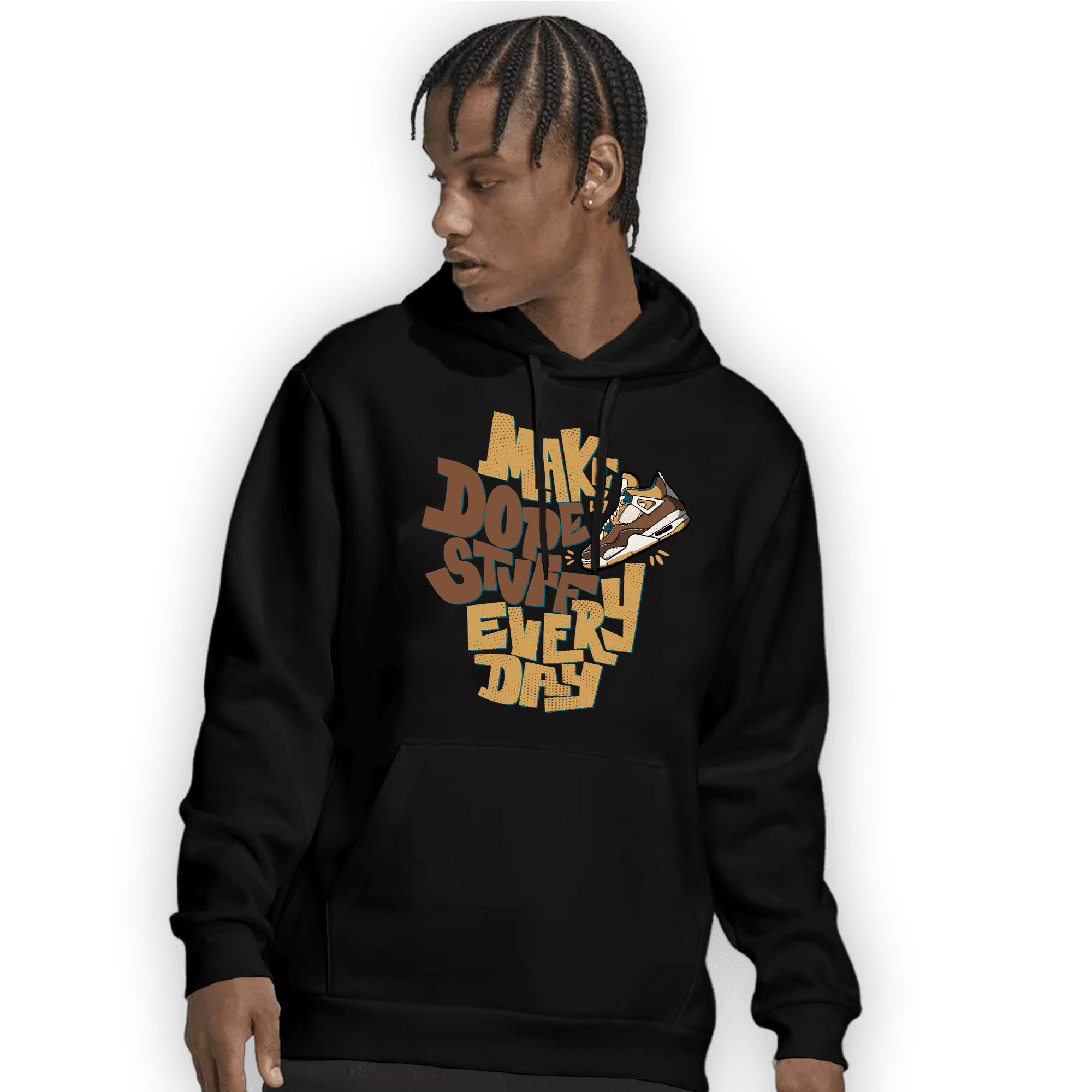 Cacao Wow 4s Hoodie Match Dope Sneaker - NastyJamz