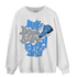 University Blue 5s Sweatshirt Match Dope Sneaker - NastyJamz