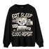 Gratitude 11s Sweatshirt Match Eat Sleep Code BER - NastyJamz
