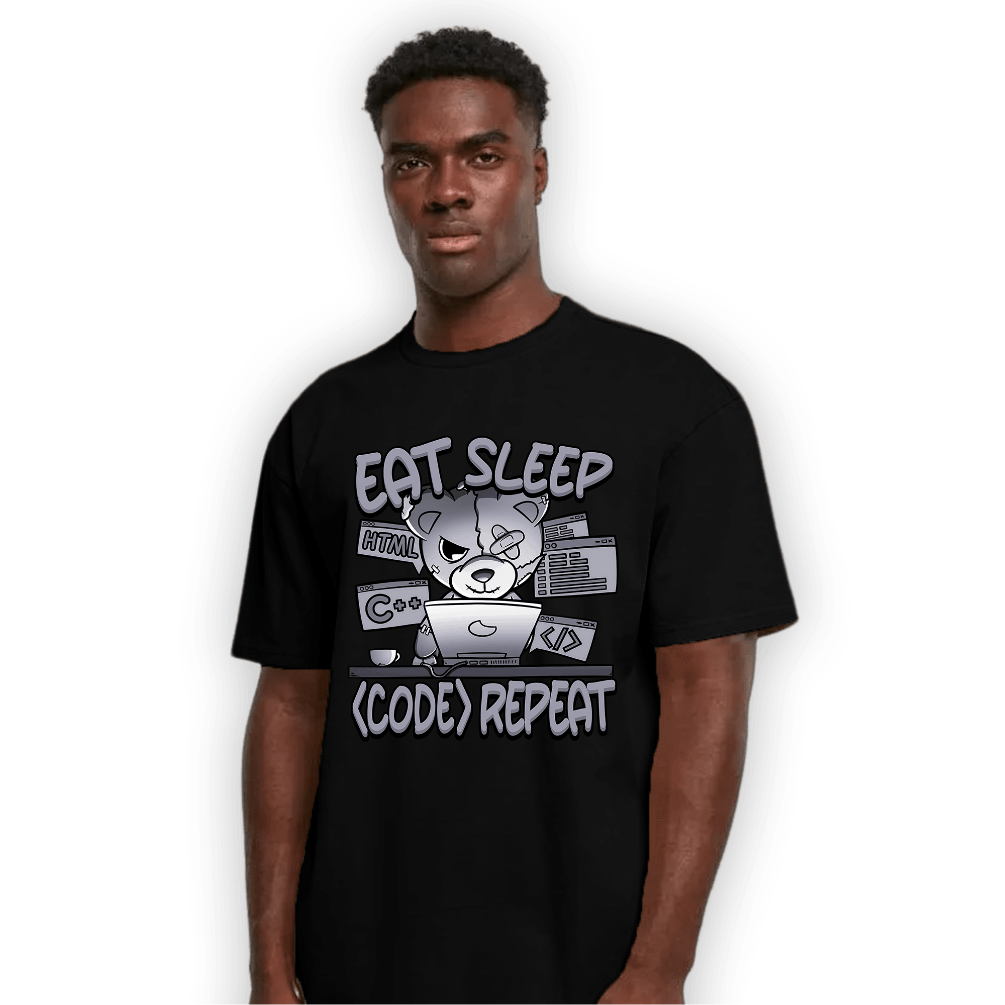 Stealth 14s T Shirt Match Eat Sleep Code BER - NastyJamz