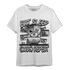 Retro High OG Black White 1s T Shirt Match Eat Sleep Code BER - NastyJamz
