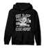 Retro High OG Black White 1s Hoodie Match Eat Sleep Code BER - NastyJamz