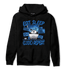 Royal Reimagined 1s Hoodie Match Eat Sleep Code BER - NastyJamz