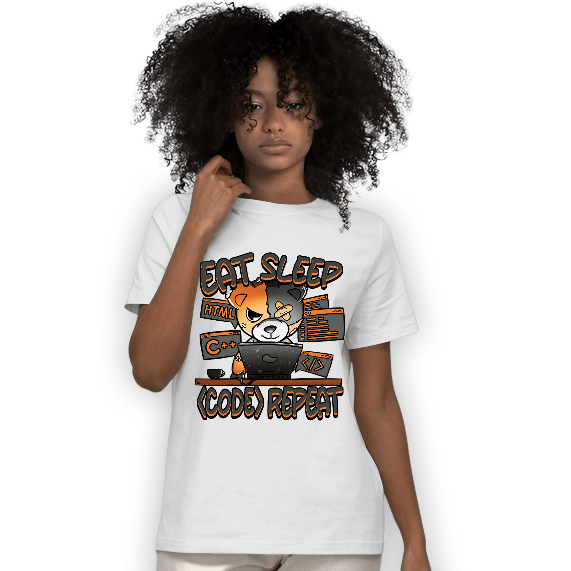 Fear Pack 3s T Shirt Match Eat Sleep Code BER - NastyJamz