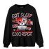Bred Reimagined 4s Sweatshirt Match Eat Sleep Code BER - NastyJamz