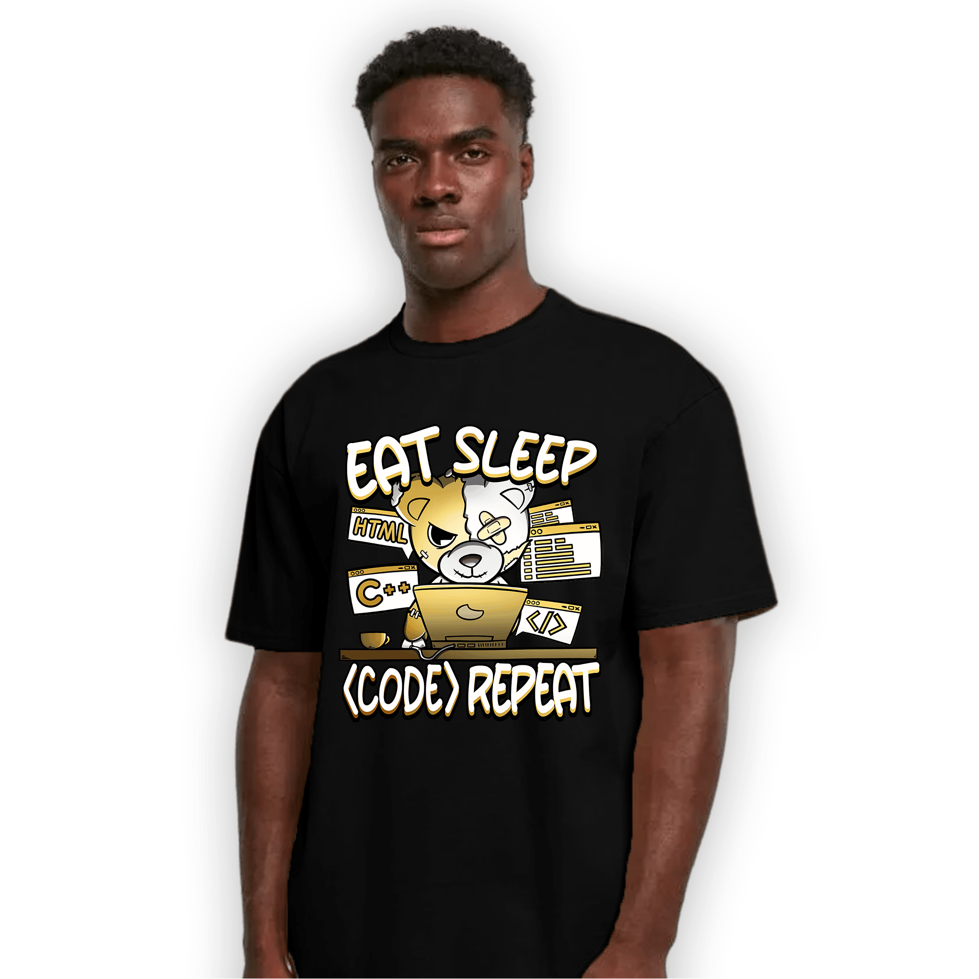 Sail 4s T Shirt Match Eat Sleep Code BER - NastyJamz
