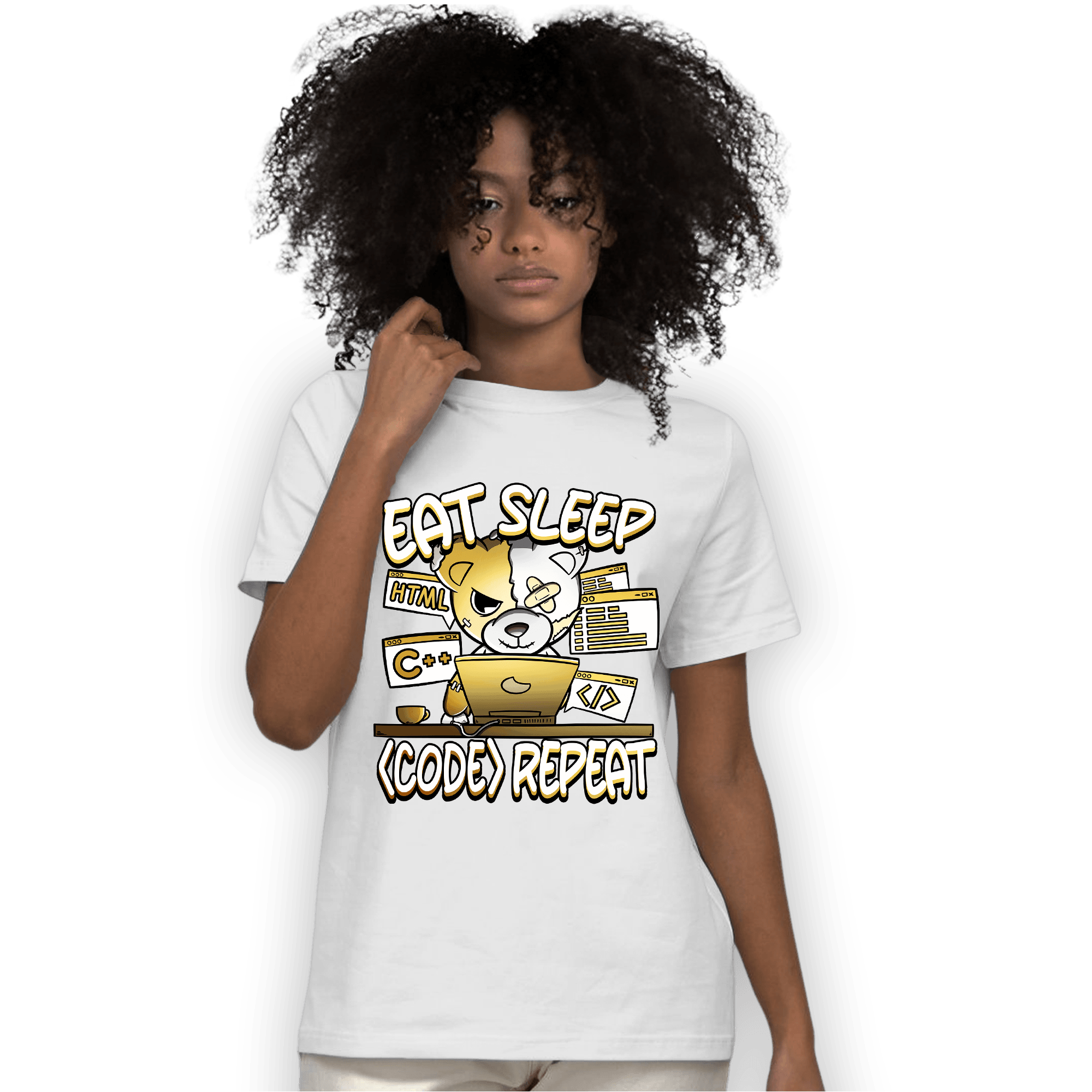 Sail 4s T Shirt Match Eat Sleep Code BER - NastyJamz