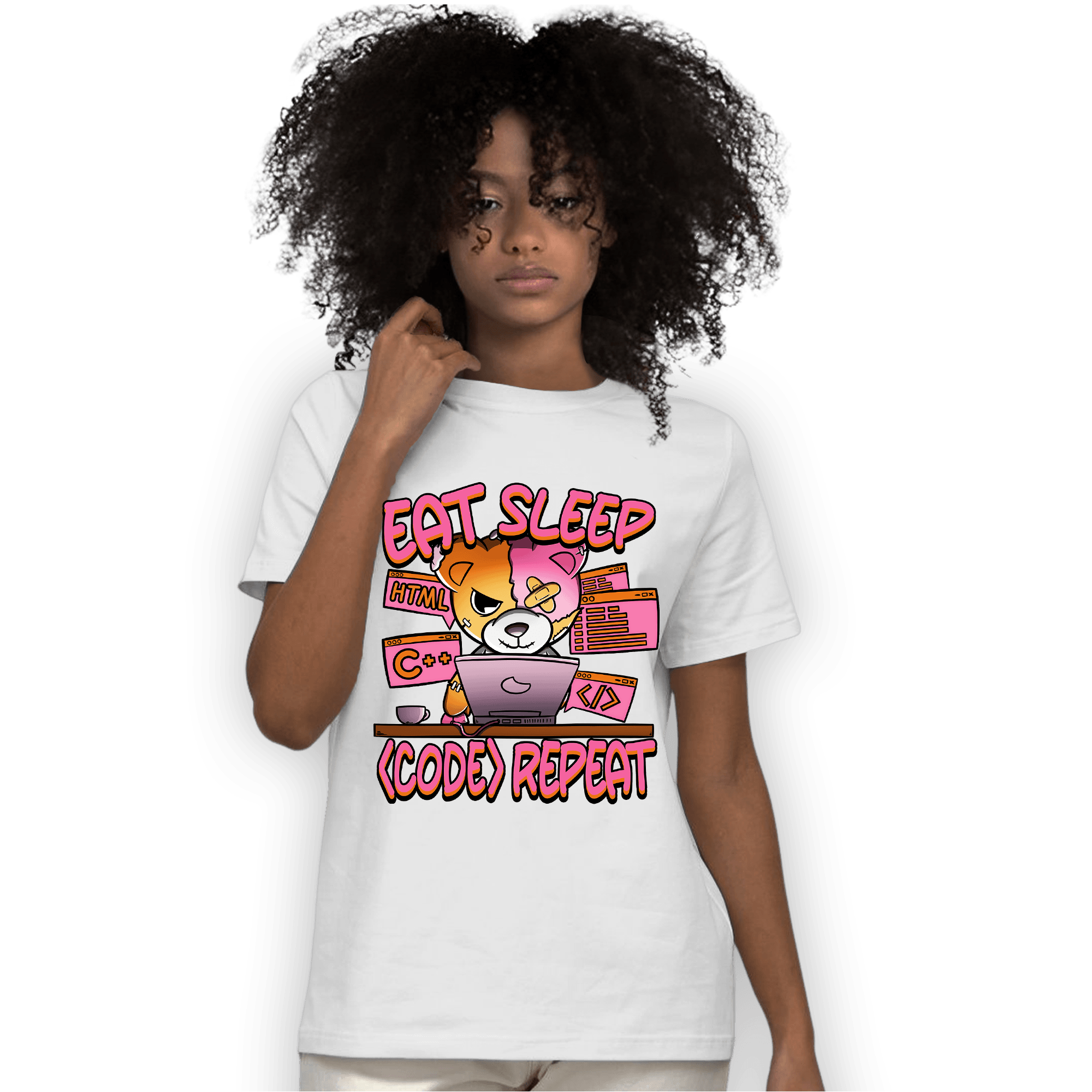 SB Dunk Blossom T Shirt Match Eat Sleep Code BER - NastyJamz
