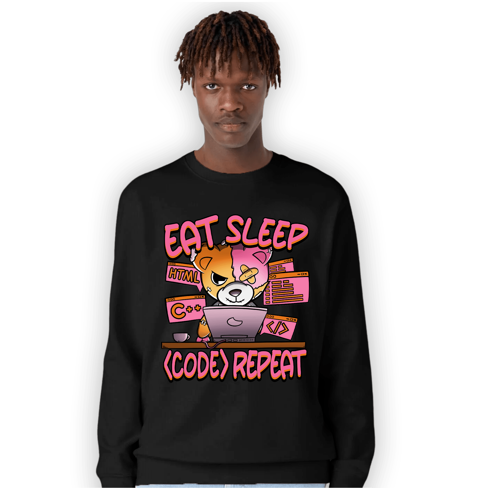 SB Dunk Blossom Sweatshirt Match Eat Sleep Code BER - NastyJamz