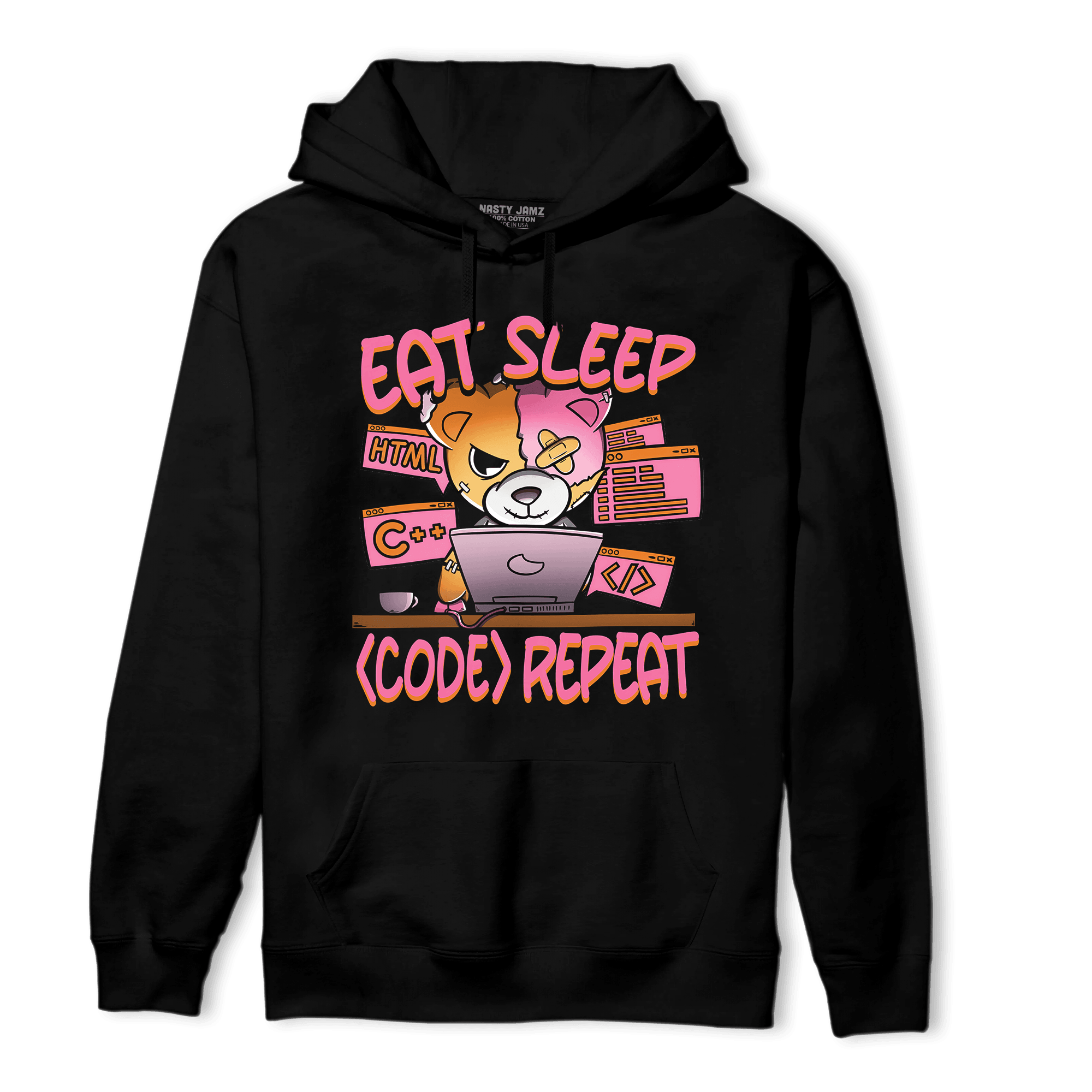 SB Dunk Blossom Hoodie Match Eat Sleep Code BER - NastyJamz