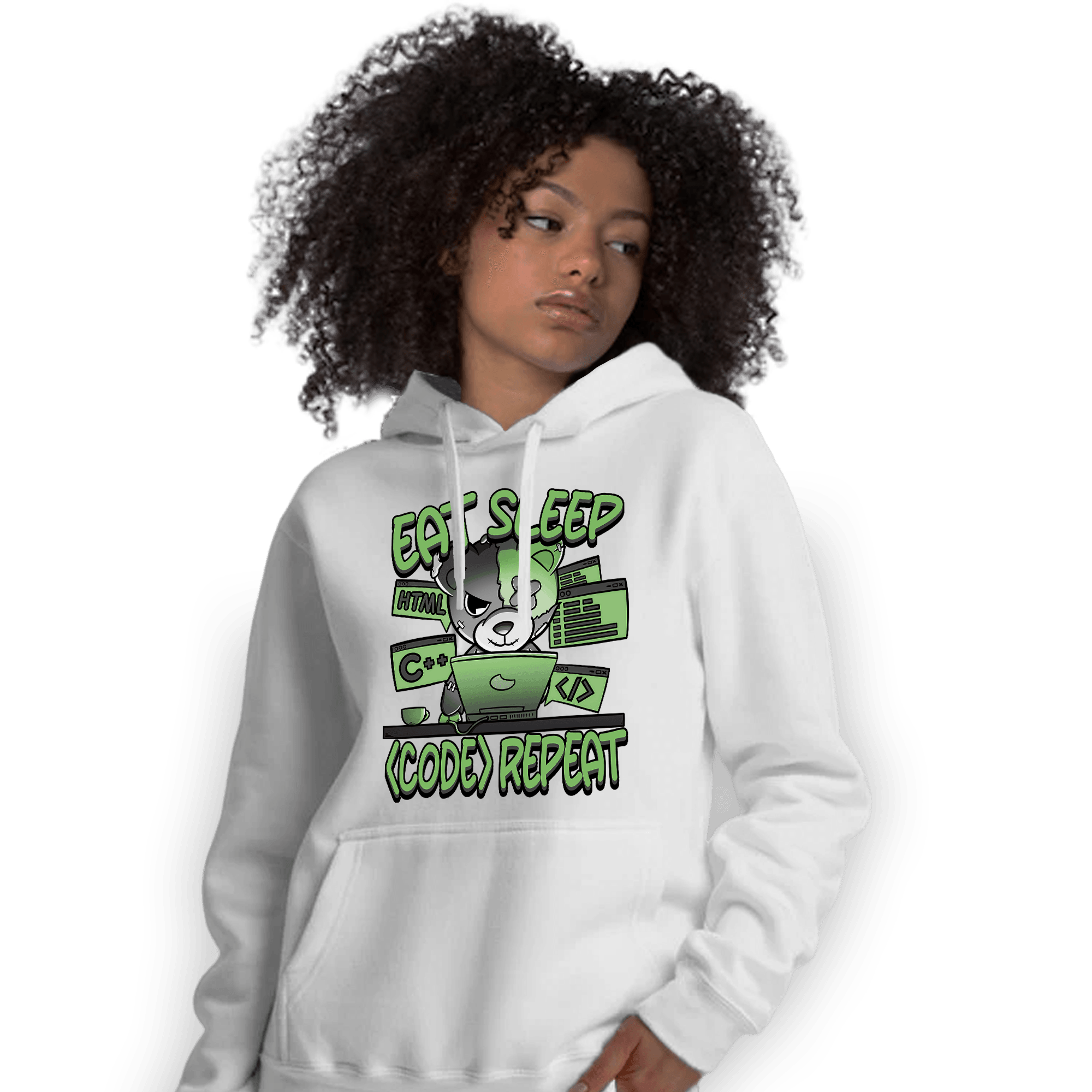 SB Dunk Buttercup Hoodie Match Eat Sleep Code BER - NastyJamz