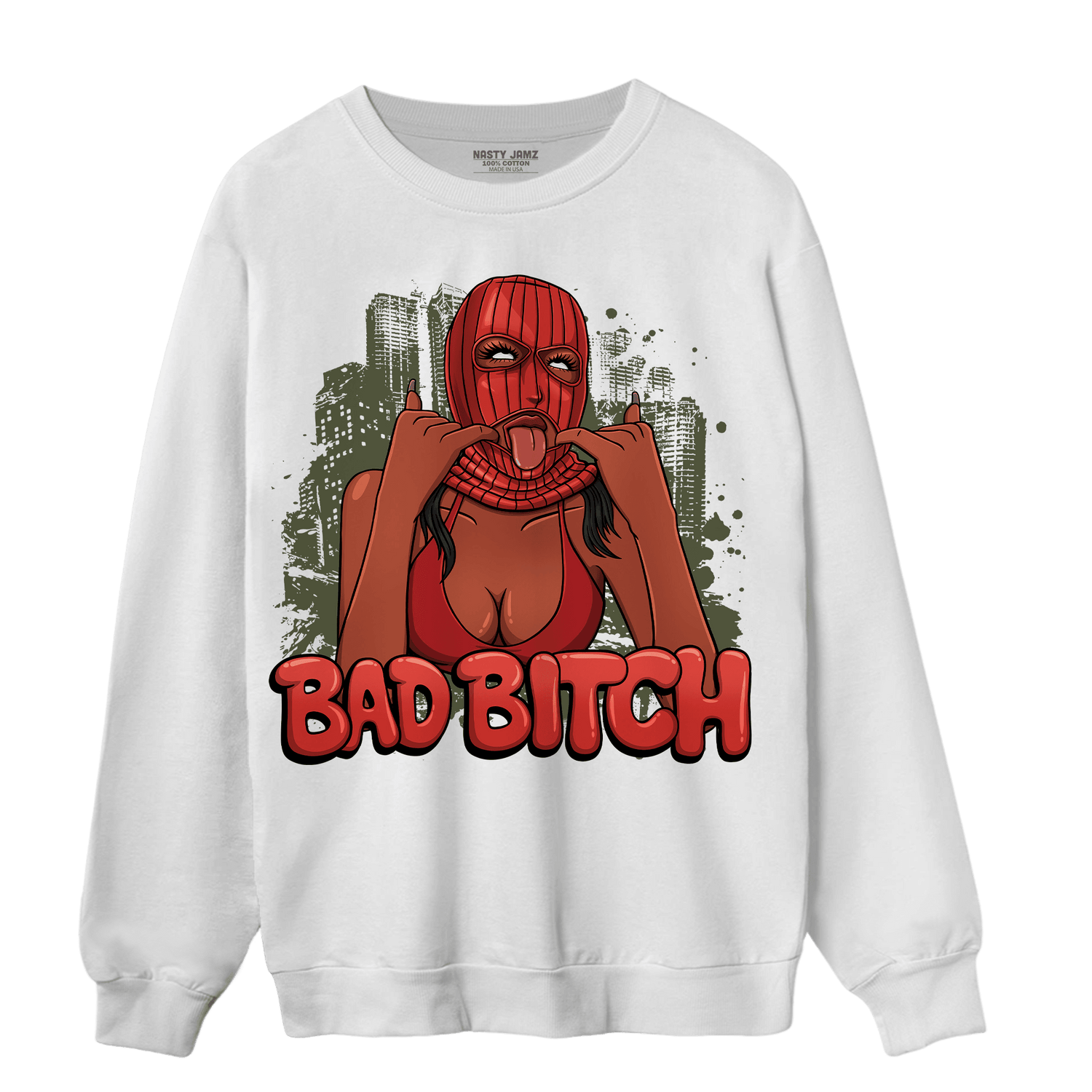 Dunk Low Mystic Red Sweatshirt Match Gangster Bad Bitch - NastyJamz