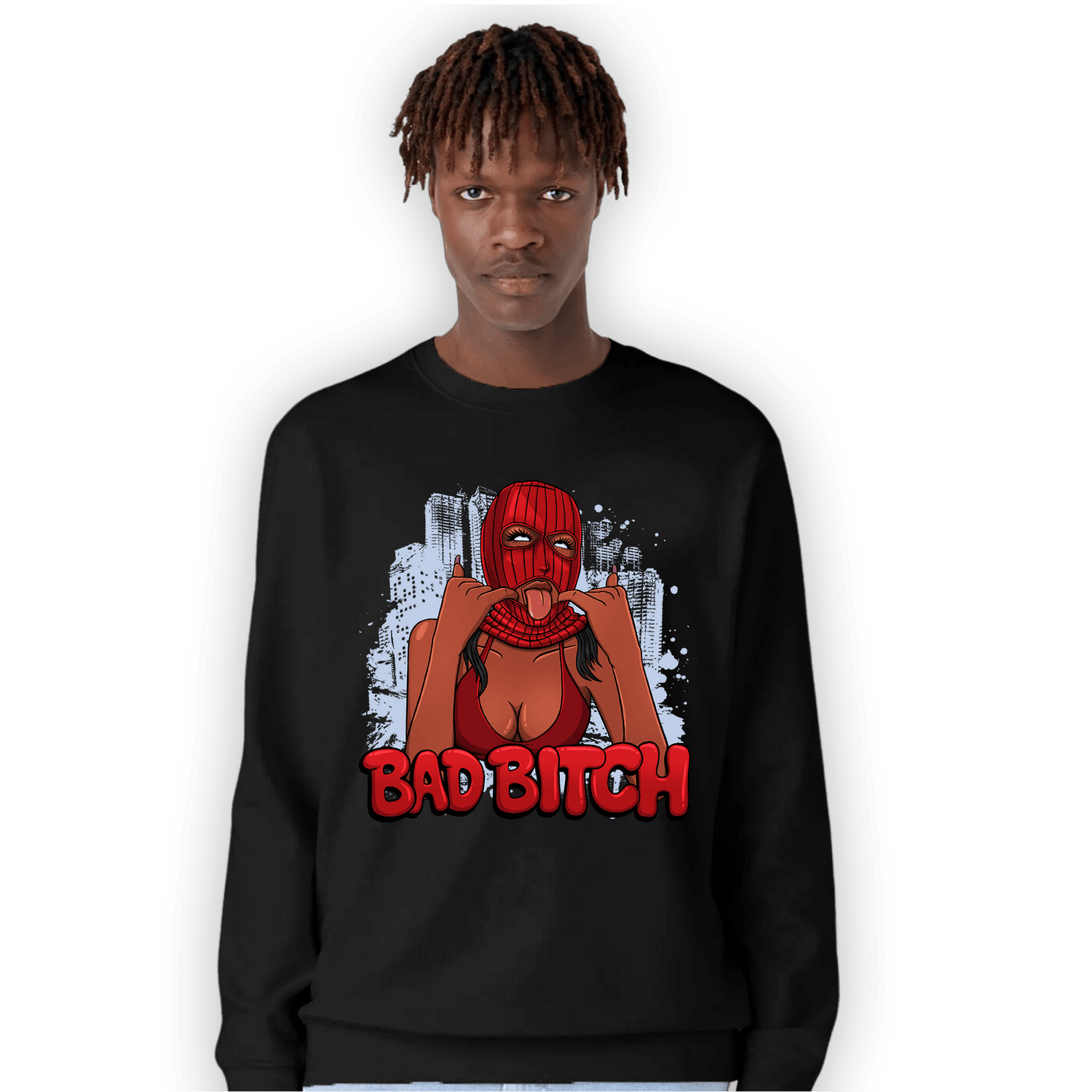 Cherry 11s Sweatshirt Match Gangster Bad Bitch - NastyJamz