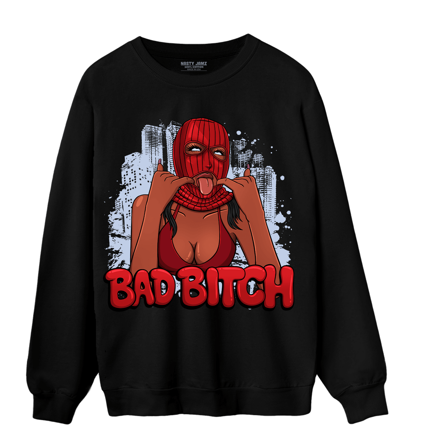 Cherry 11s Sweatshirt Match Gangster Bad Bitch - NastyJamz