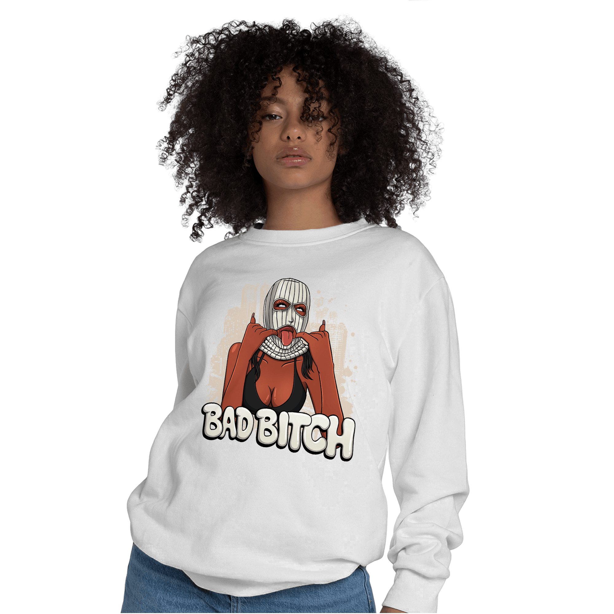 Neapolitan 11s Sweatshirt Match Gangster Bad Bitch - NastyJamz
