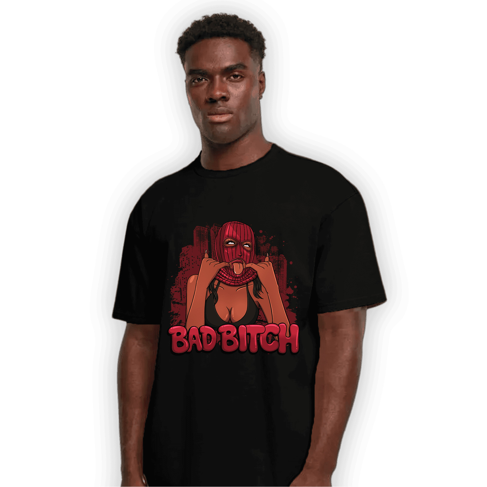 Cherry 12s T Shirt Match Gangster Bad Bitch - NastyJamz