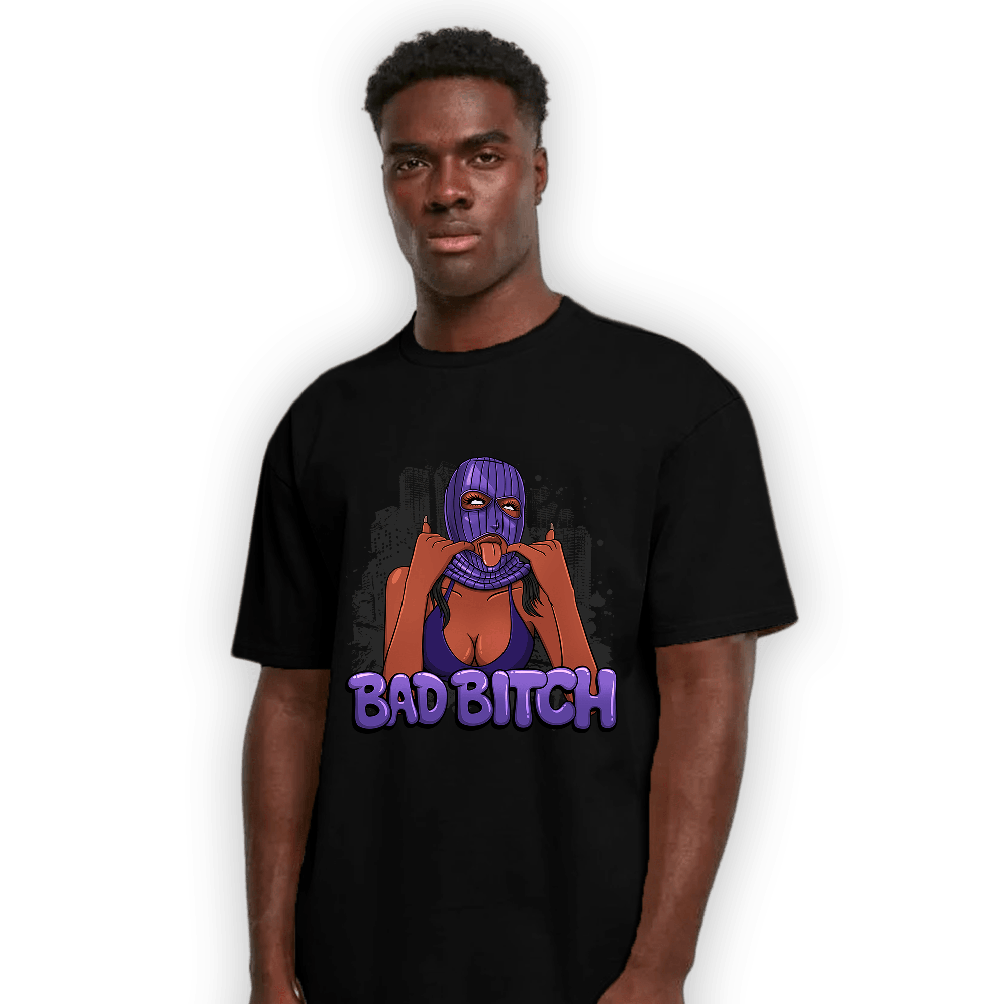 Field Purple 12s T Shirt Match Gangster Bad Bitch - NastyJamz