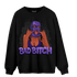 Field Purple 12s Sweatshirt Match Gangster Bad Bitch - NastyJamz
