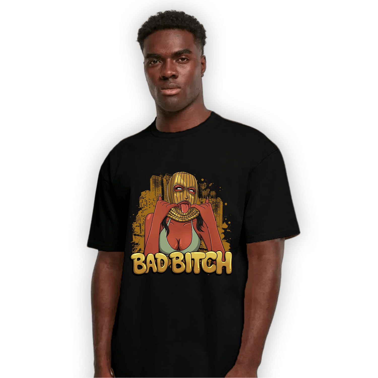 Wheat 13s T Shirt Match Gangster Bad Bitch - NastyJamz