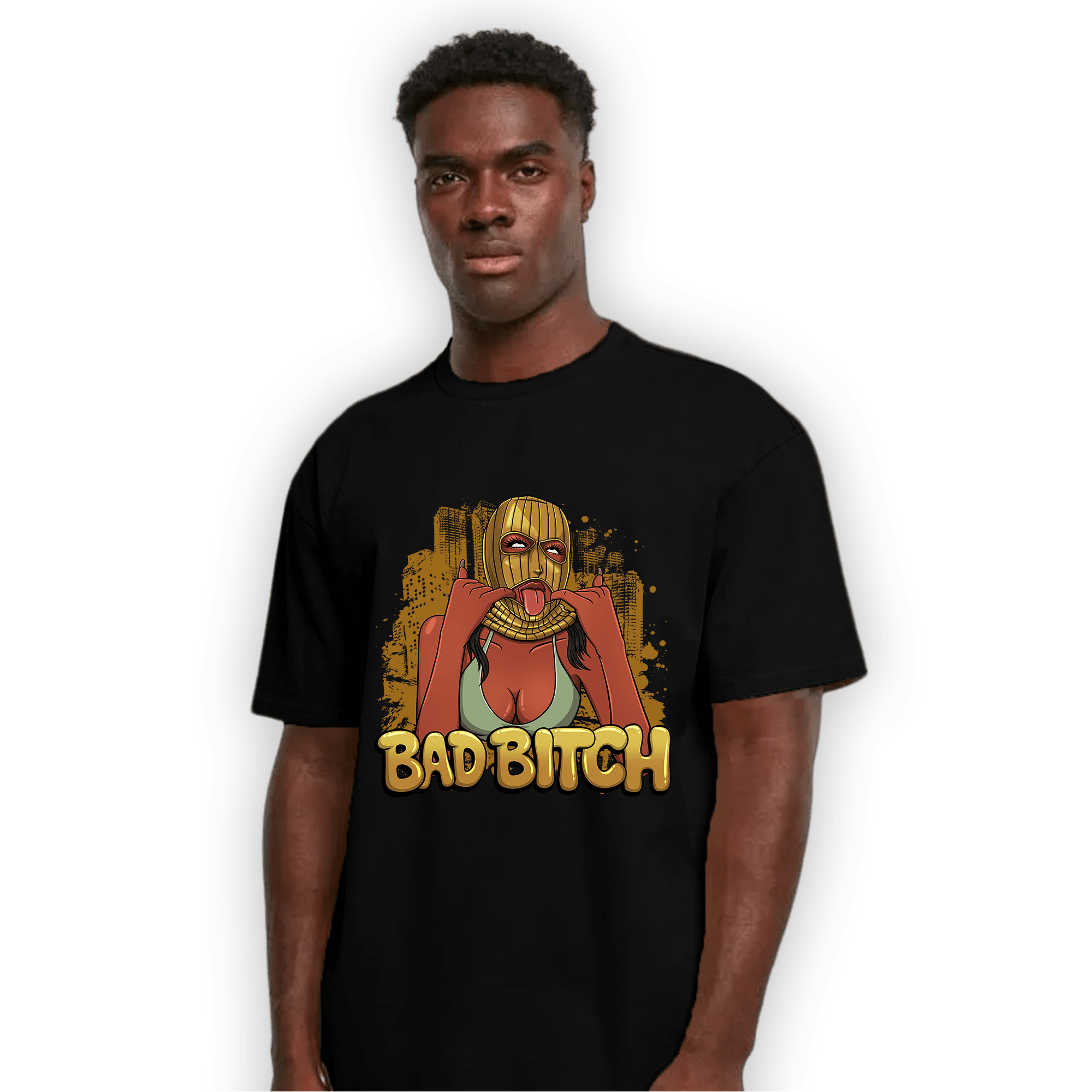 Wheat 13s T Shirt Match Gangster Bad Bitch - NastyJamz