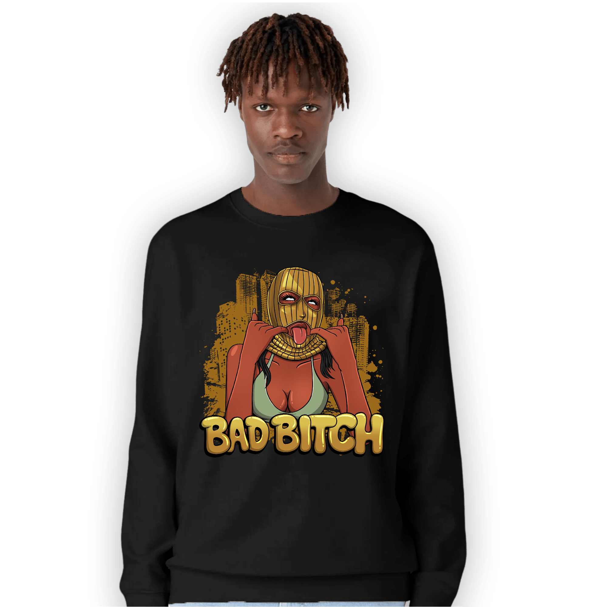 Wheat 13s Sweatshirt Match Gangster Bad Bitch - NastyJamz
