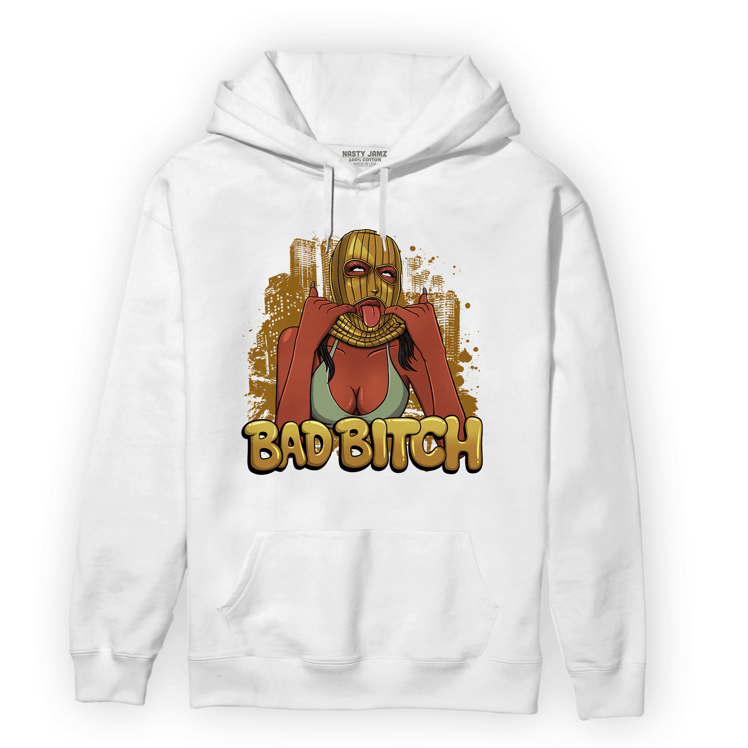 Wheat 13s Hoodie Match Gangster Bad Bitch - NastyJamz