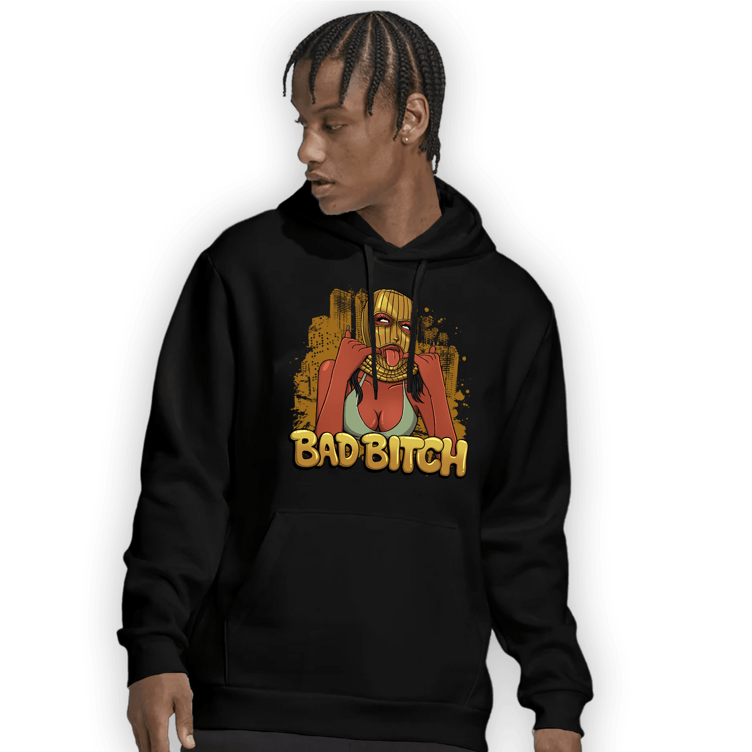 Wheat 13s Hoodie Match Gangster Bad Bitch - NastyJamz