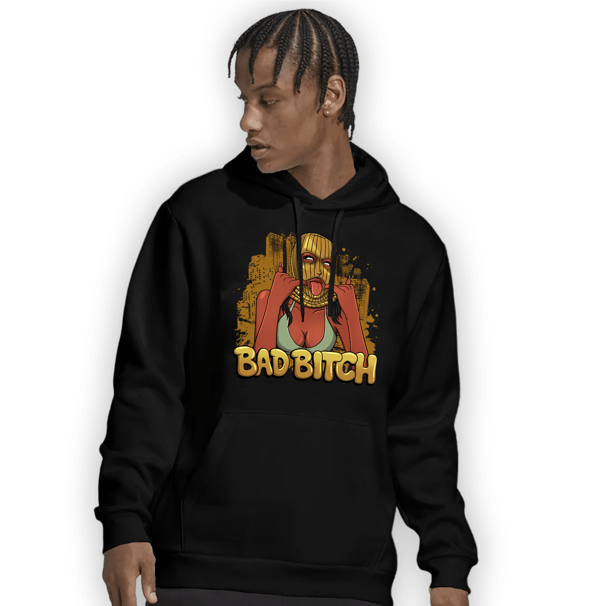 Wheat 13s Hoodie Match Gangster Bad Bitch - NastyJamz