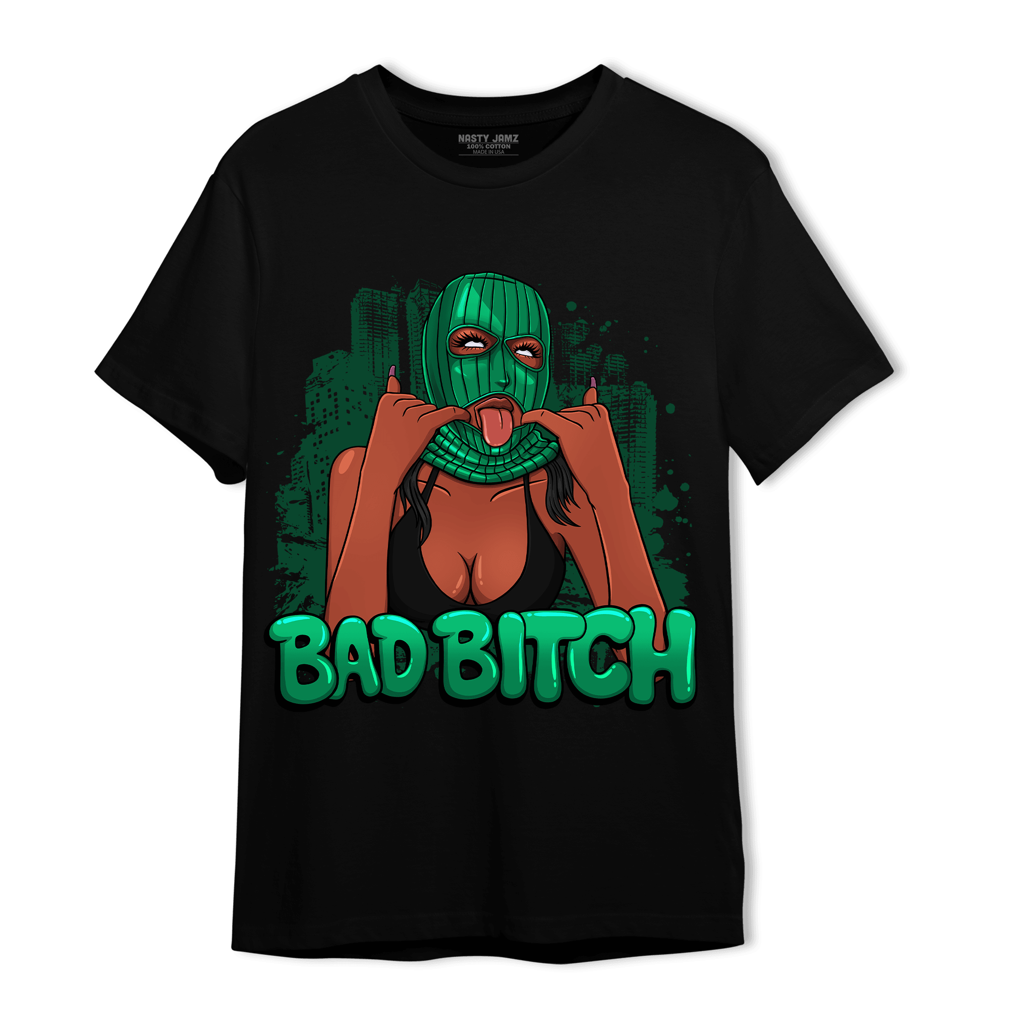 Celtic Lucky Green 1s T Shirt Match Gangster Bad Bitch - NastyJamz