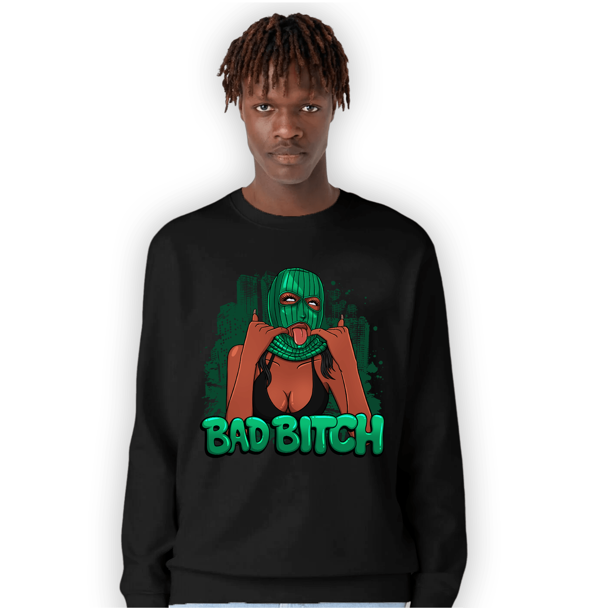 Celtic Lucky Green 1s Sweatshirt Match Gangster Bad Bitch - NastyJamz