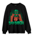 Celtic Lucky Green 1s Sweatshirt Match Gangster Bad Bitch - NastyJamz