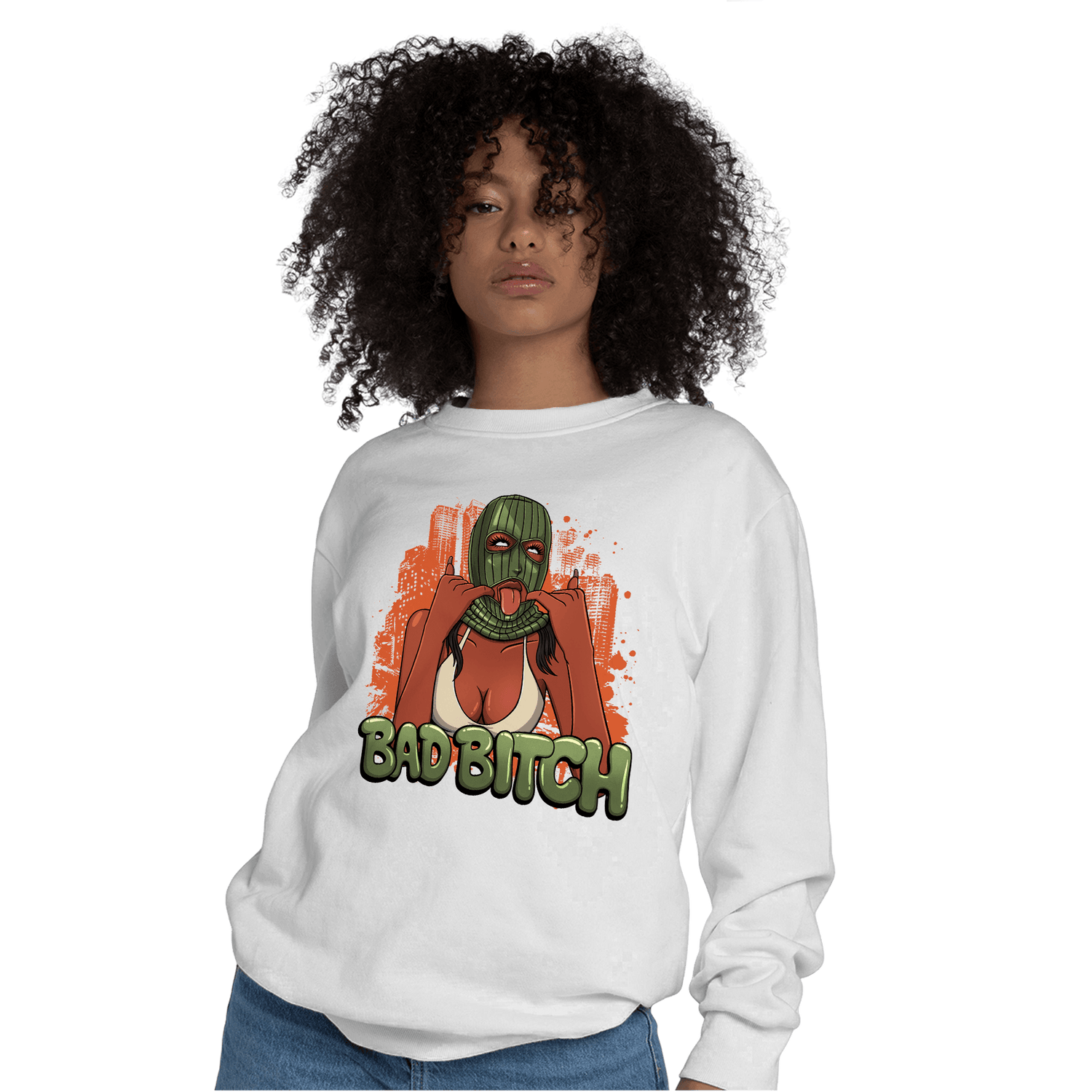 High OG Celadon 1s Sweatshirt Match Gangster Bad Bitch - NastyJamz