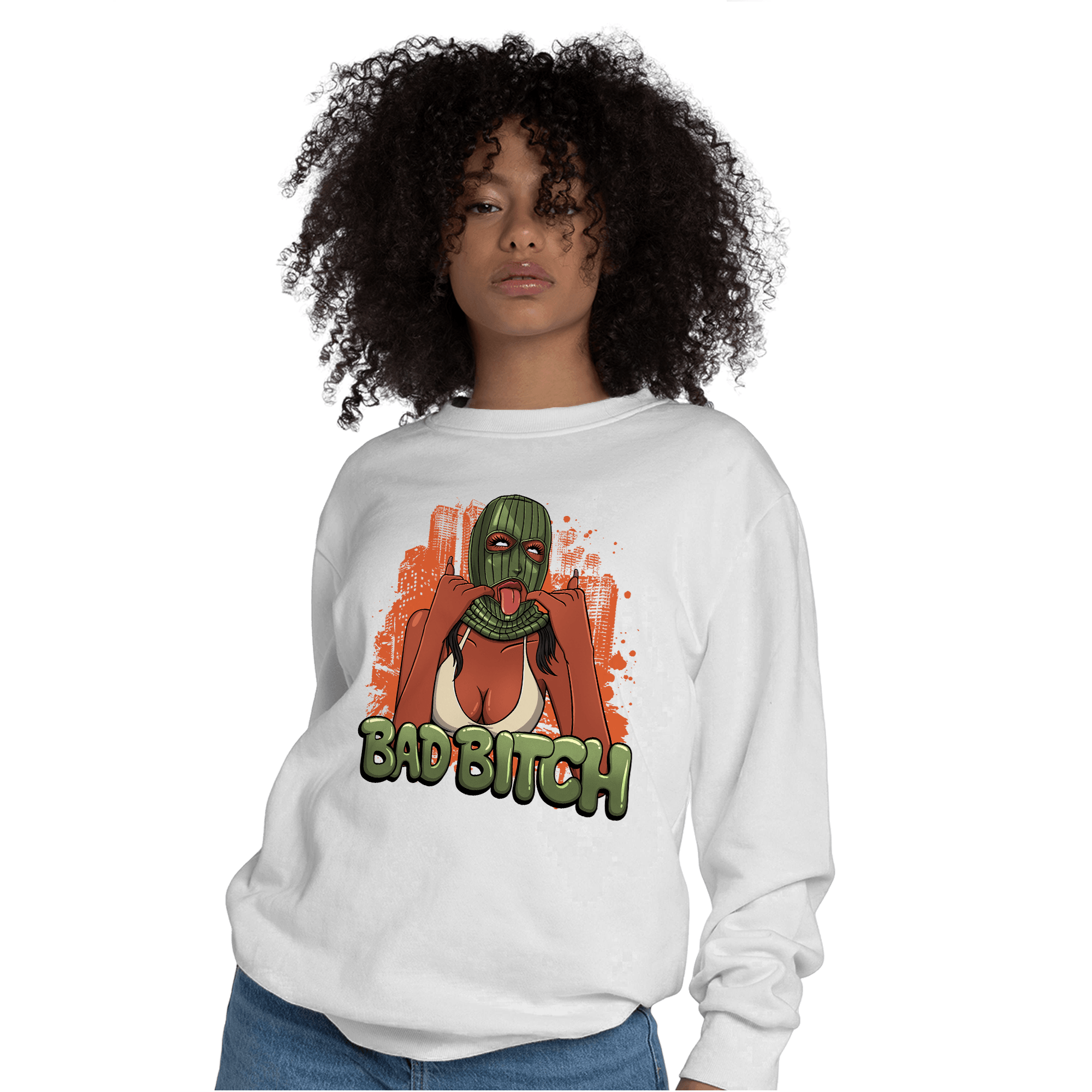 High OG Celadon 1s Sweatshirt Match Gangster Bad Bitch - NastyJamz